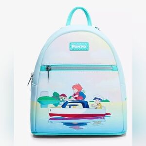 Loungefly Studio Ghibli Ponyo Boat Scene Mini Backpack